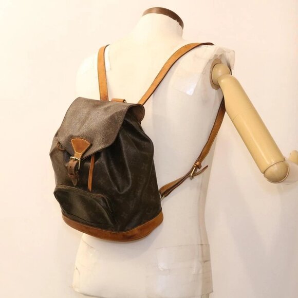 LOUIS VUITTON Monogram Montsouris MM Backpack - Picture 14 of 16
